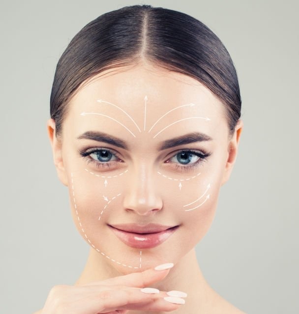 Full face and lines treatment result